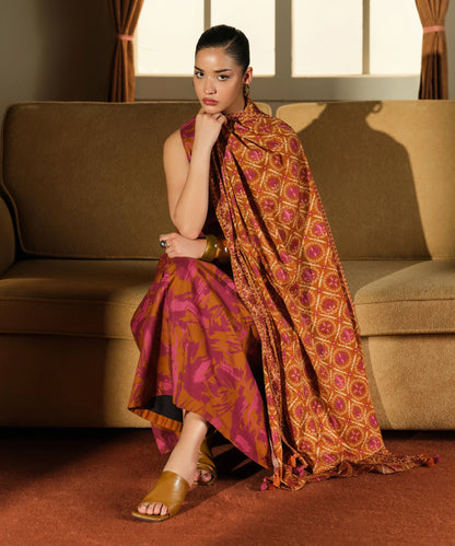 Mihaila Noor | Golden Iris – 3 - Piece All - Over Printed Lawn Ready Wear